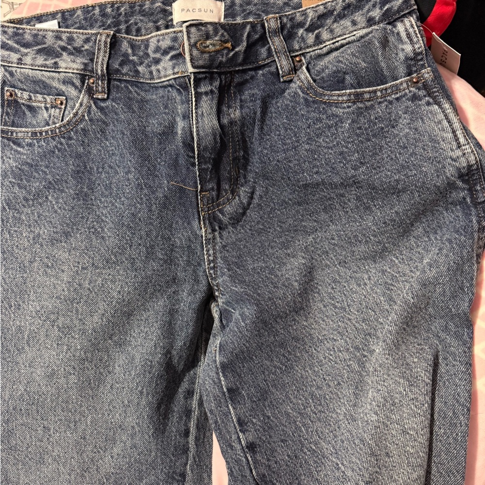 PacSun Women's Casey Low Rise Baggy Jeans, Size 27.